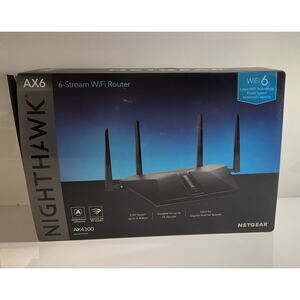 NETGEAR Nighthawk AX4300 Wi-Fi Router RAX45-100NAS Open Box